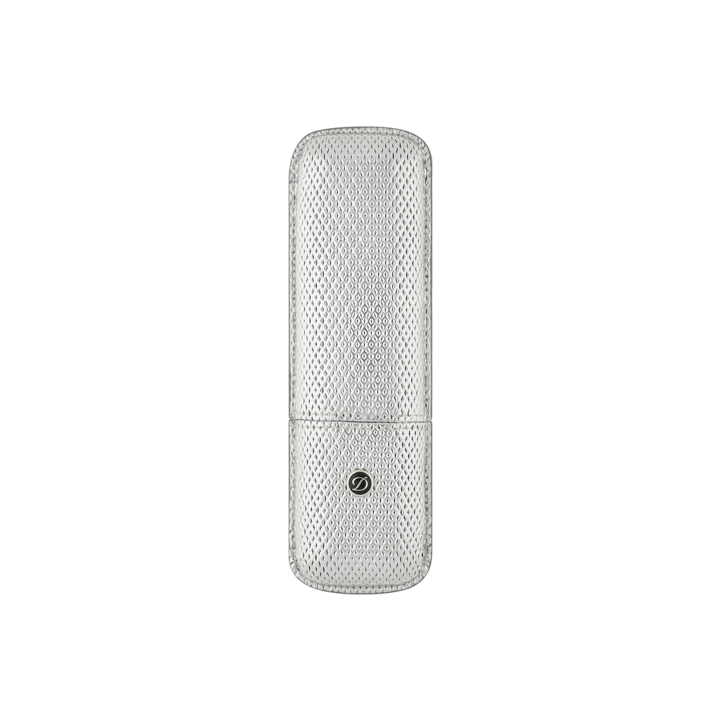 Dupont 2 pen case - Silver