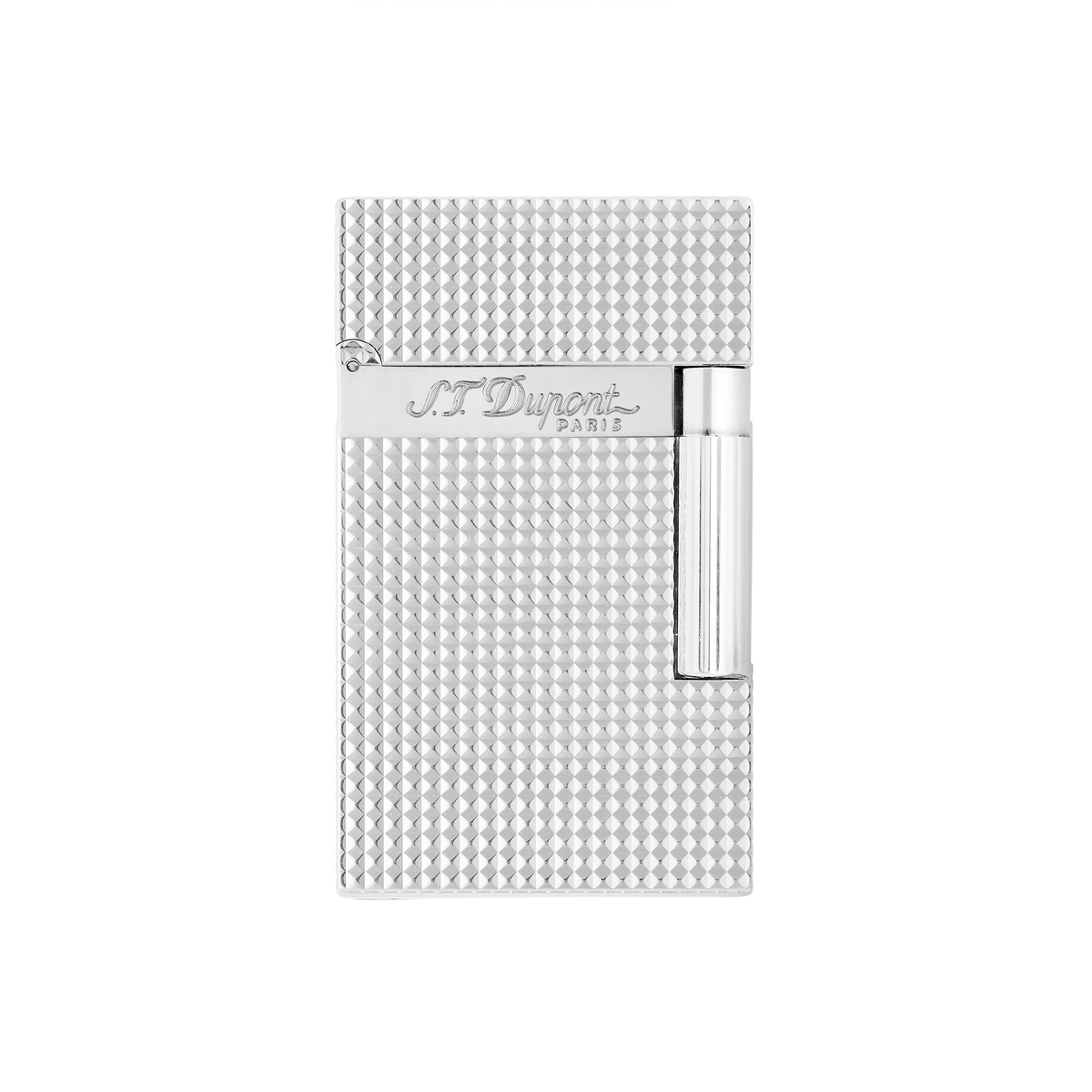 Dupont Line 2 Diamond head lighter - Silver
