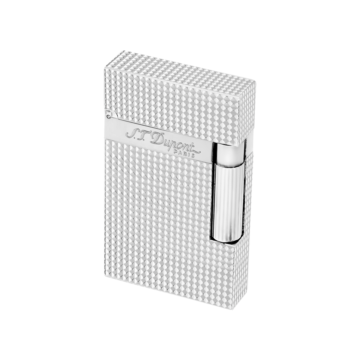 Dupont Line 2 Diamond head lighter - Silver