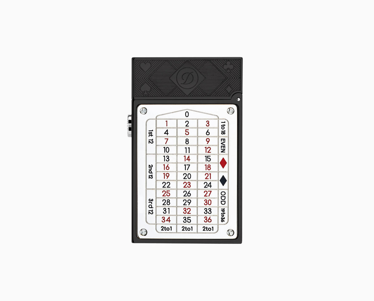 Dupont Black Casino Pocket Complication Lighter