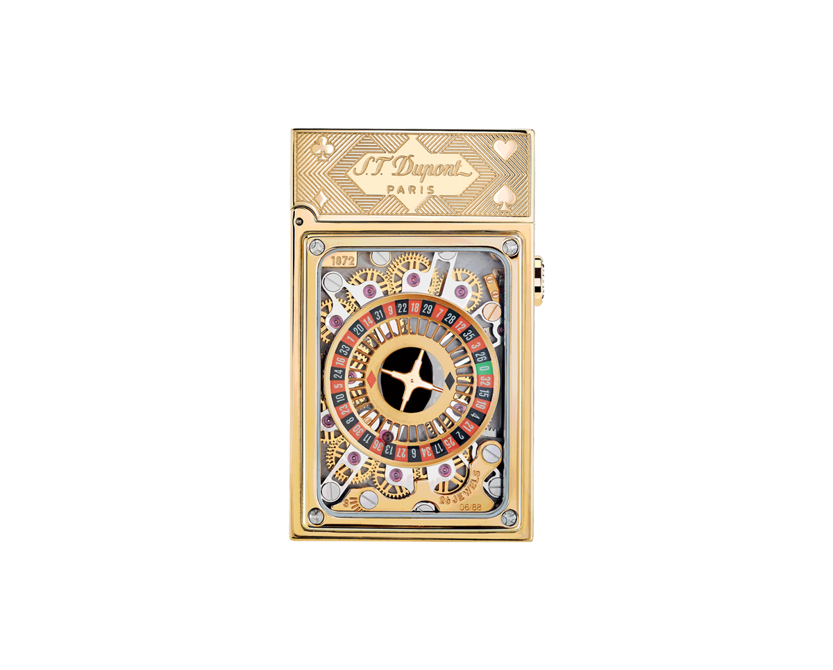 Dupont Golden Casino Pocket Complication Lighter