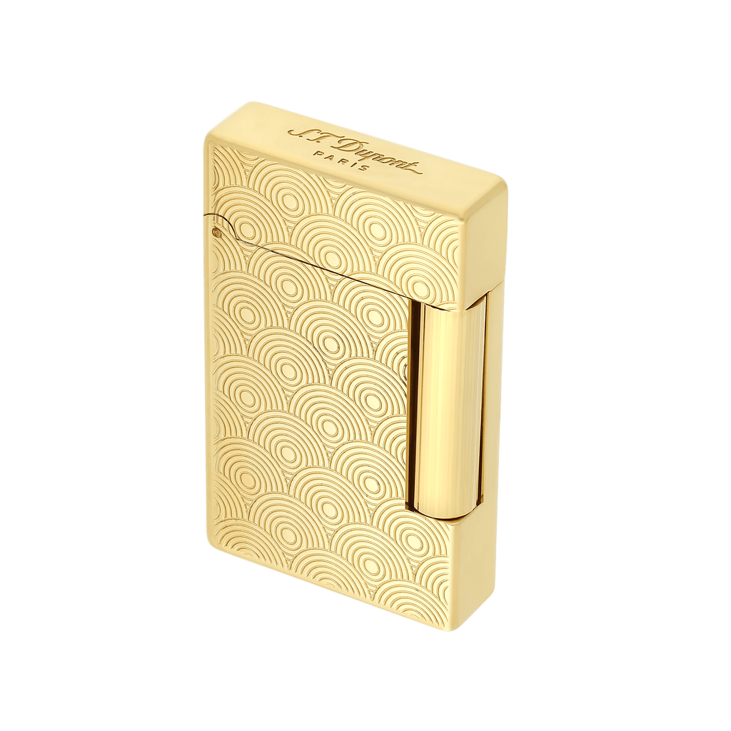 Dupont Initial Guilloche Lighter