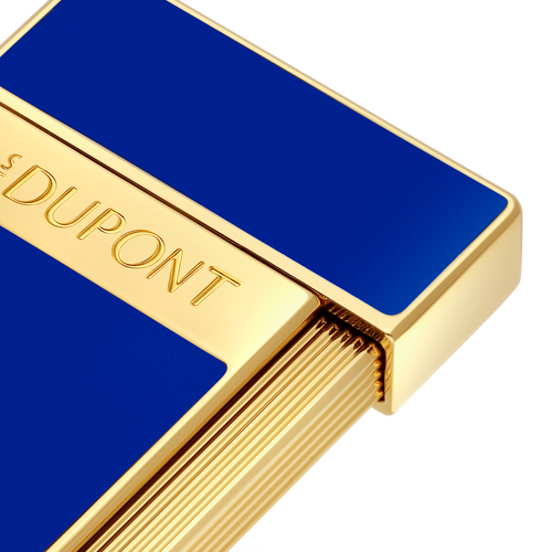 Dupont Biggy Lacquered lighter - Blue