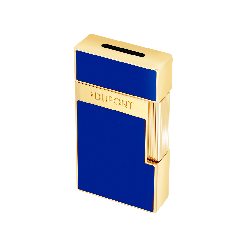 Dupont Biggy Lacquered lighter - Blue