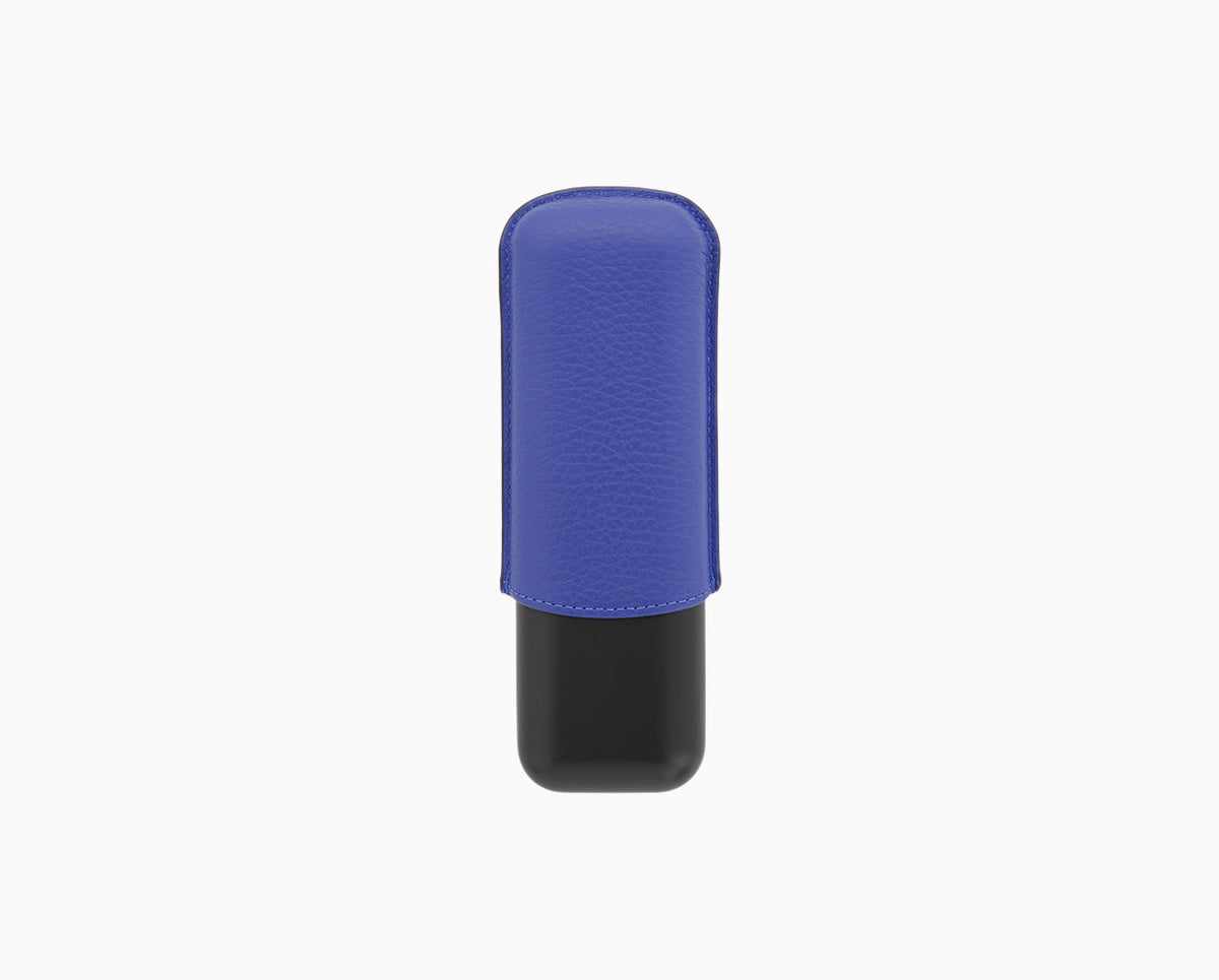 Dupont Leather Cigar Case - Blue