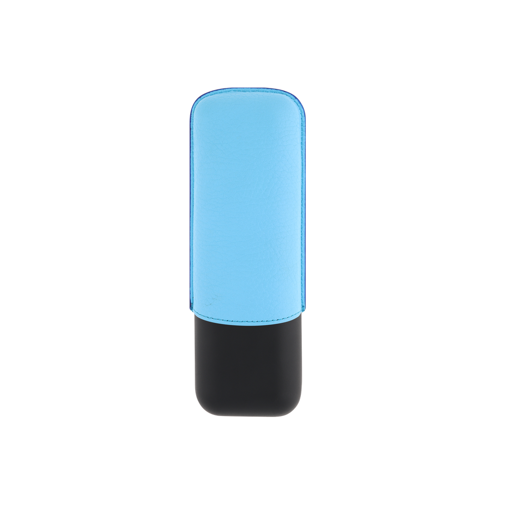 Dupont Leather Cigar Case - Turquoise - 183243