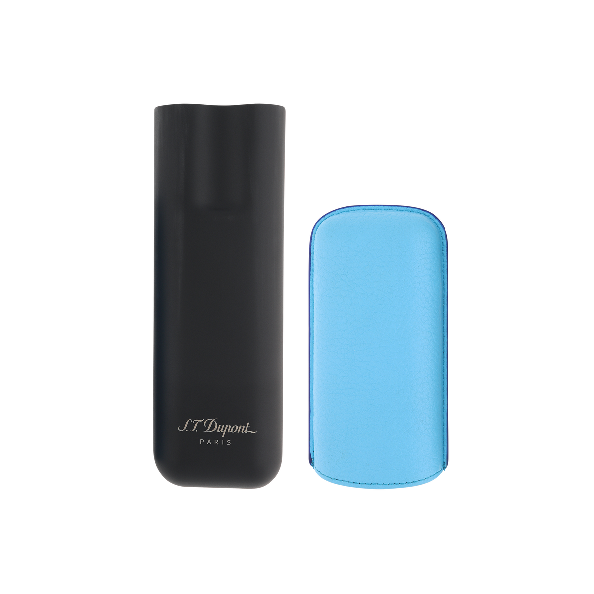 Dupont Leather Cigar Case - Turquoise - 183243
