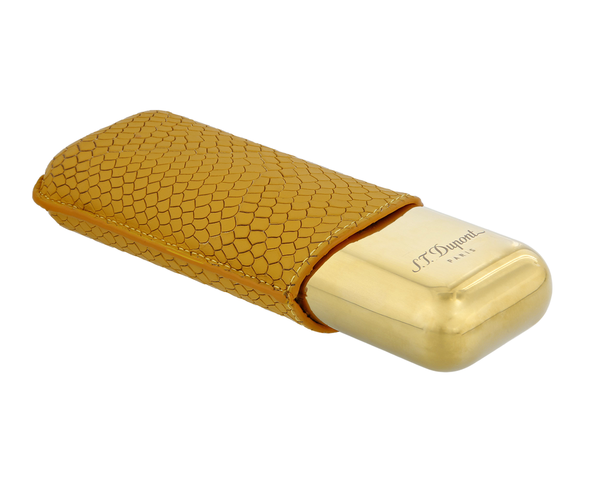 Dupont Leather Cigar Case