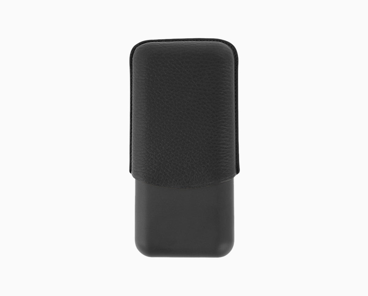 Dupont Leather Cigar Case - Black