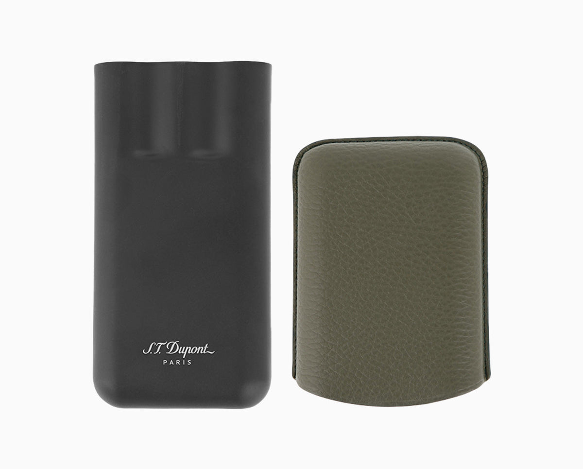 Dupont Leather Cigar Case