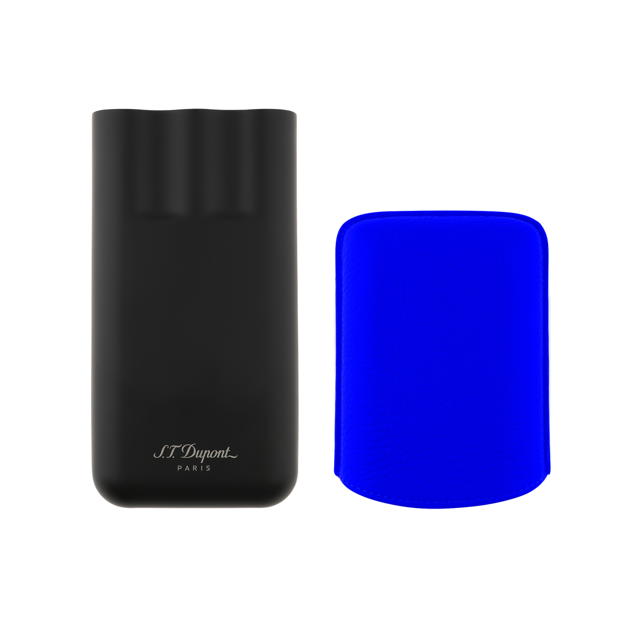 Dupont Leather Cigar Case - Blue - 183416