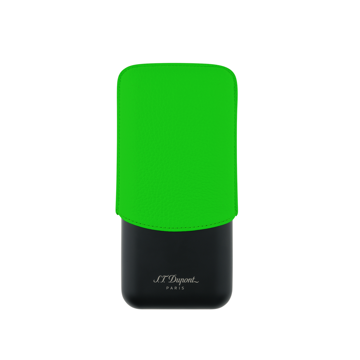 Dupont Leather Cigar Case - Green