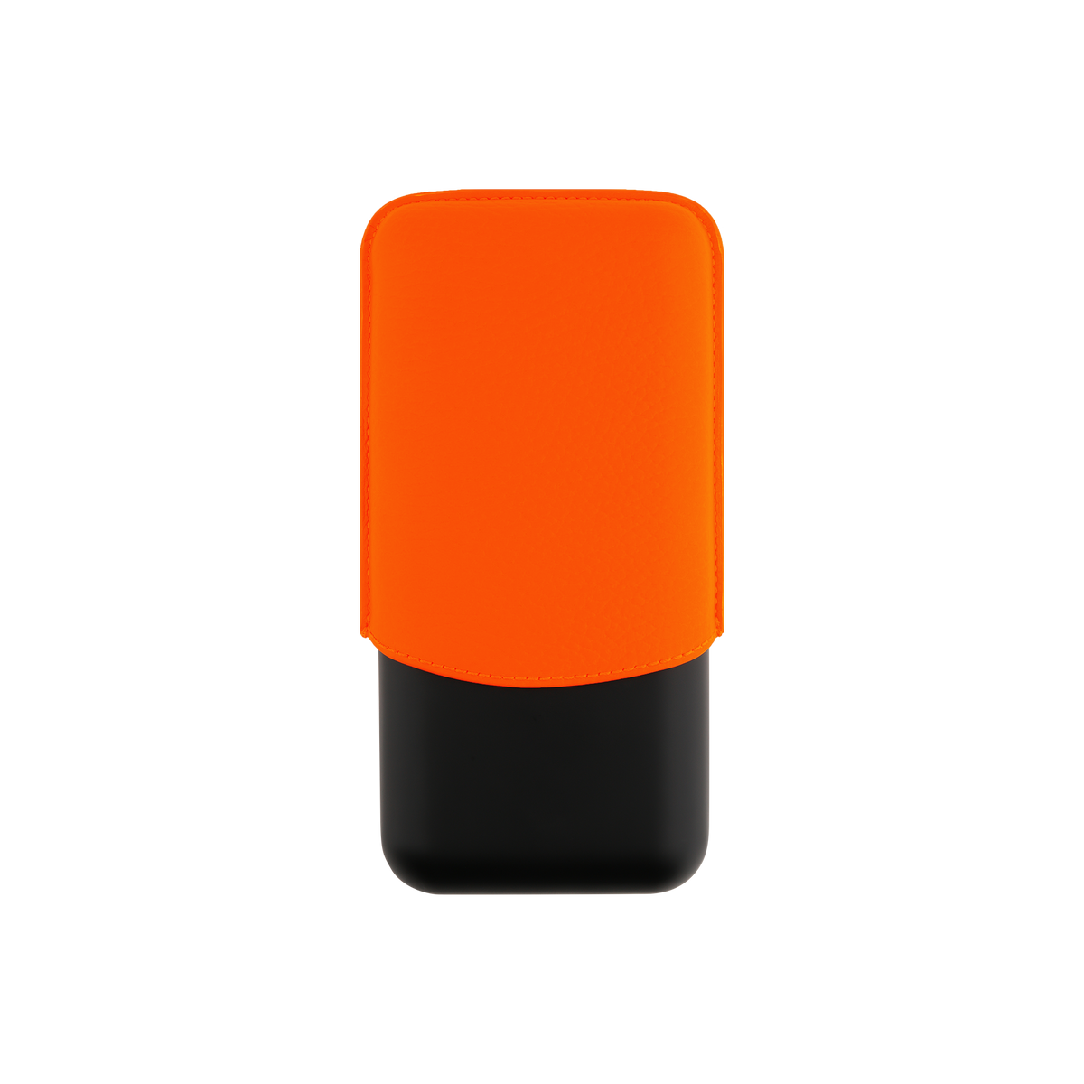 Dupont Leather Cigar Case - Orange - 183419
