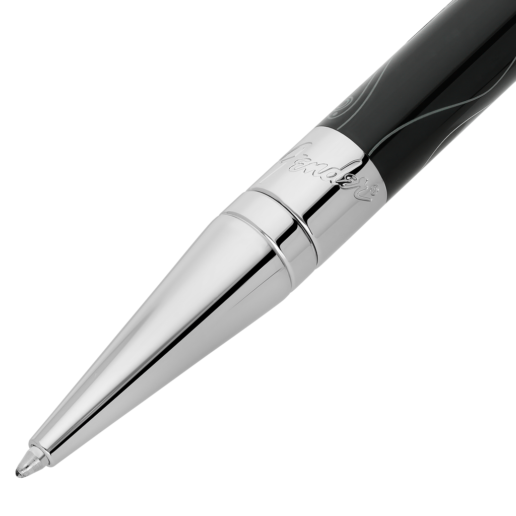 Dupont Initial Ballpoint Pen - Black