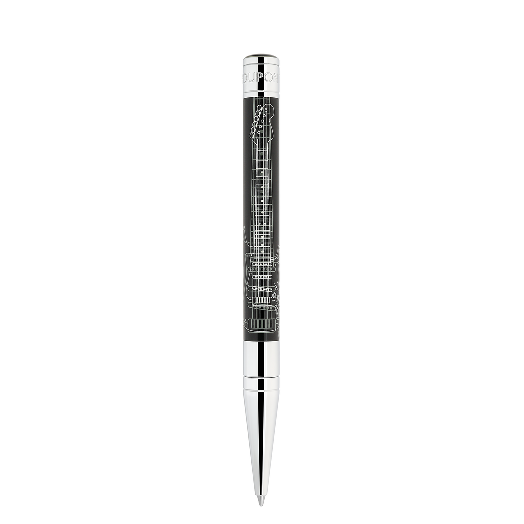 Dupont Initial Ballpoint Pen - Black