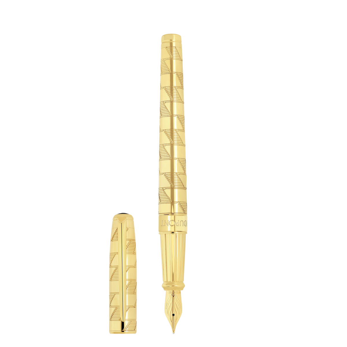Dupont Line D Eternity Monogram 1872 Fountain Pen Large - 420020L