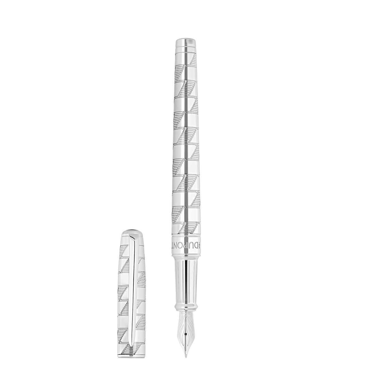 Dupont Line D Eternity Monogram 1872 Fountain Pen Large - 420021L
