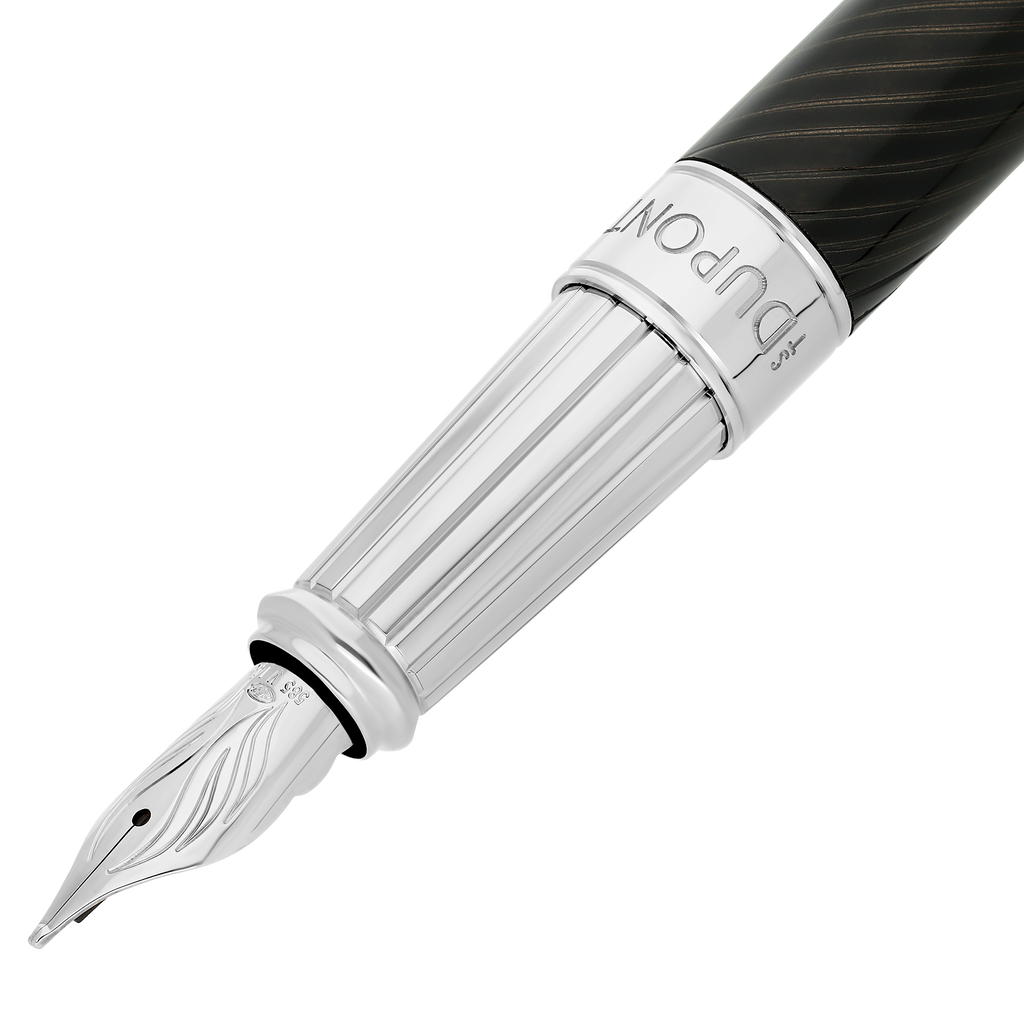 Dupont Line D Eternity Fountain Pen Large - Black