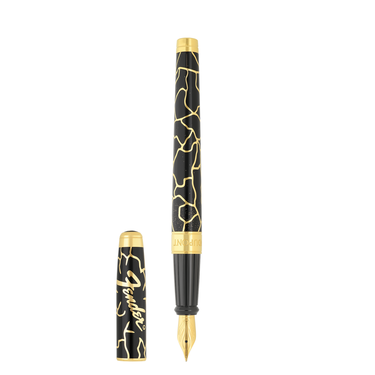 Dupont Line D Eternity Fountain pen Large - Black