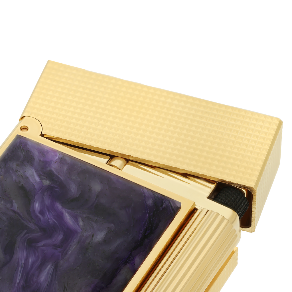 Dupont Line 2 Stone of fortune Charoïte Lighter