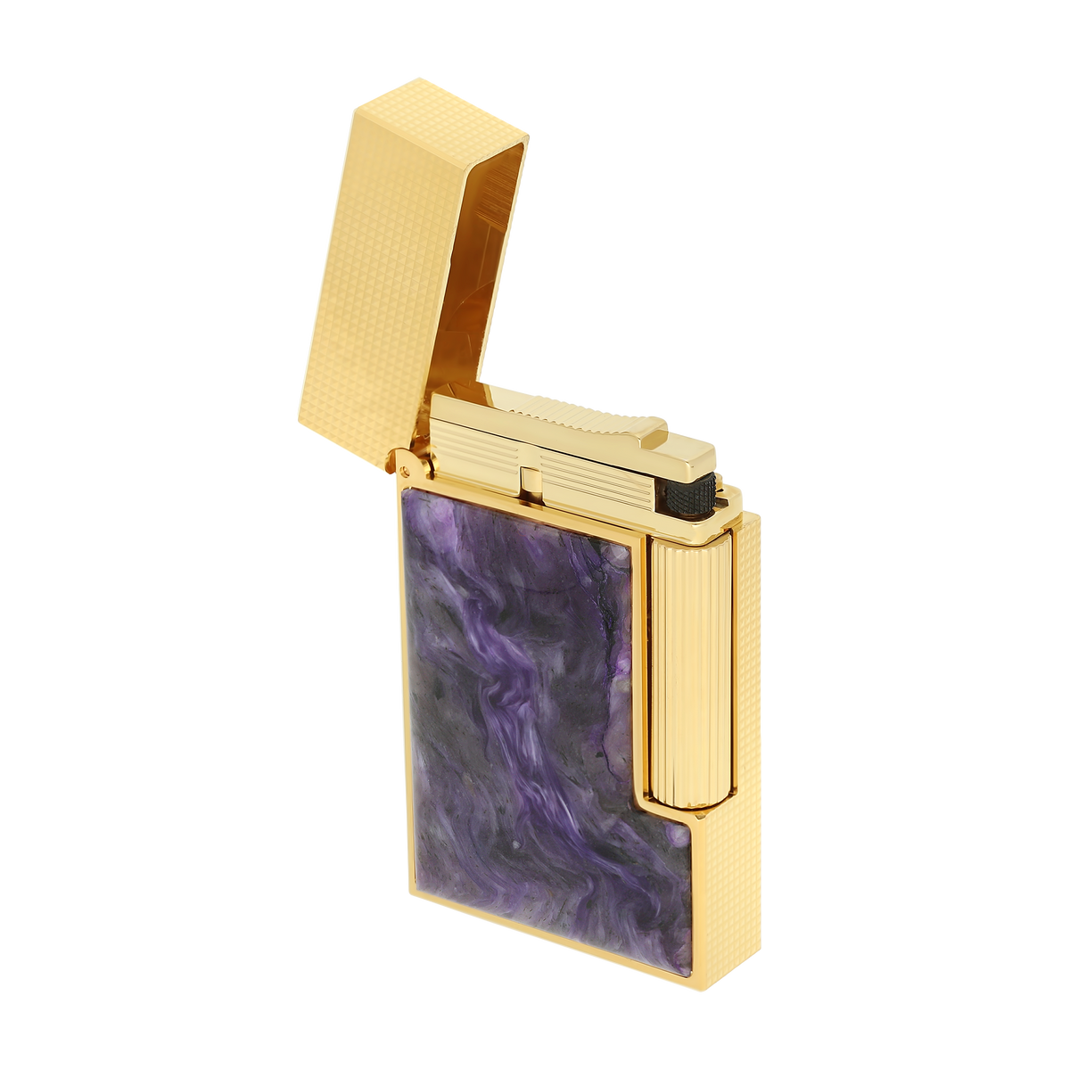 Dupont Line 2 Stone of fortune Charoïte Lighter