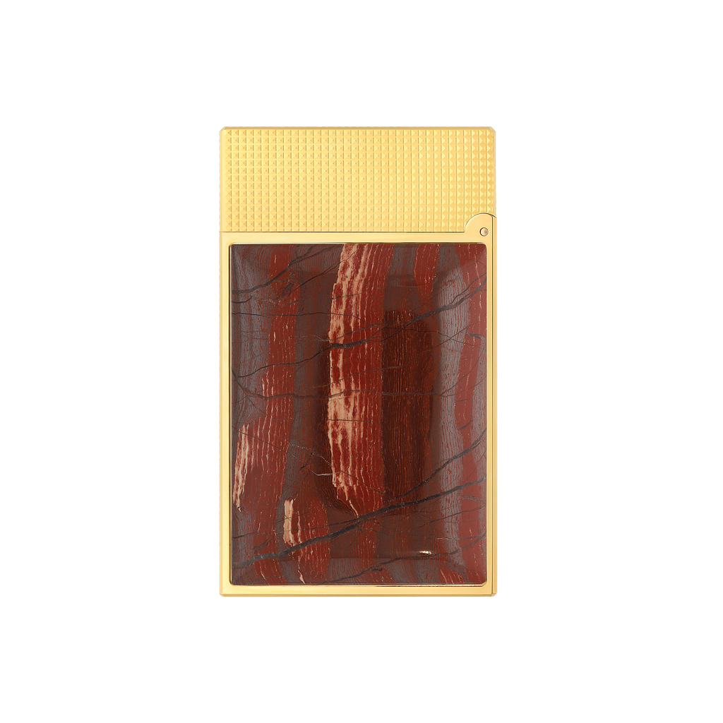 Dupont Line 2 Stone of fortune Jasper Snakeskin Lighter