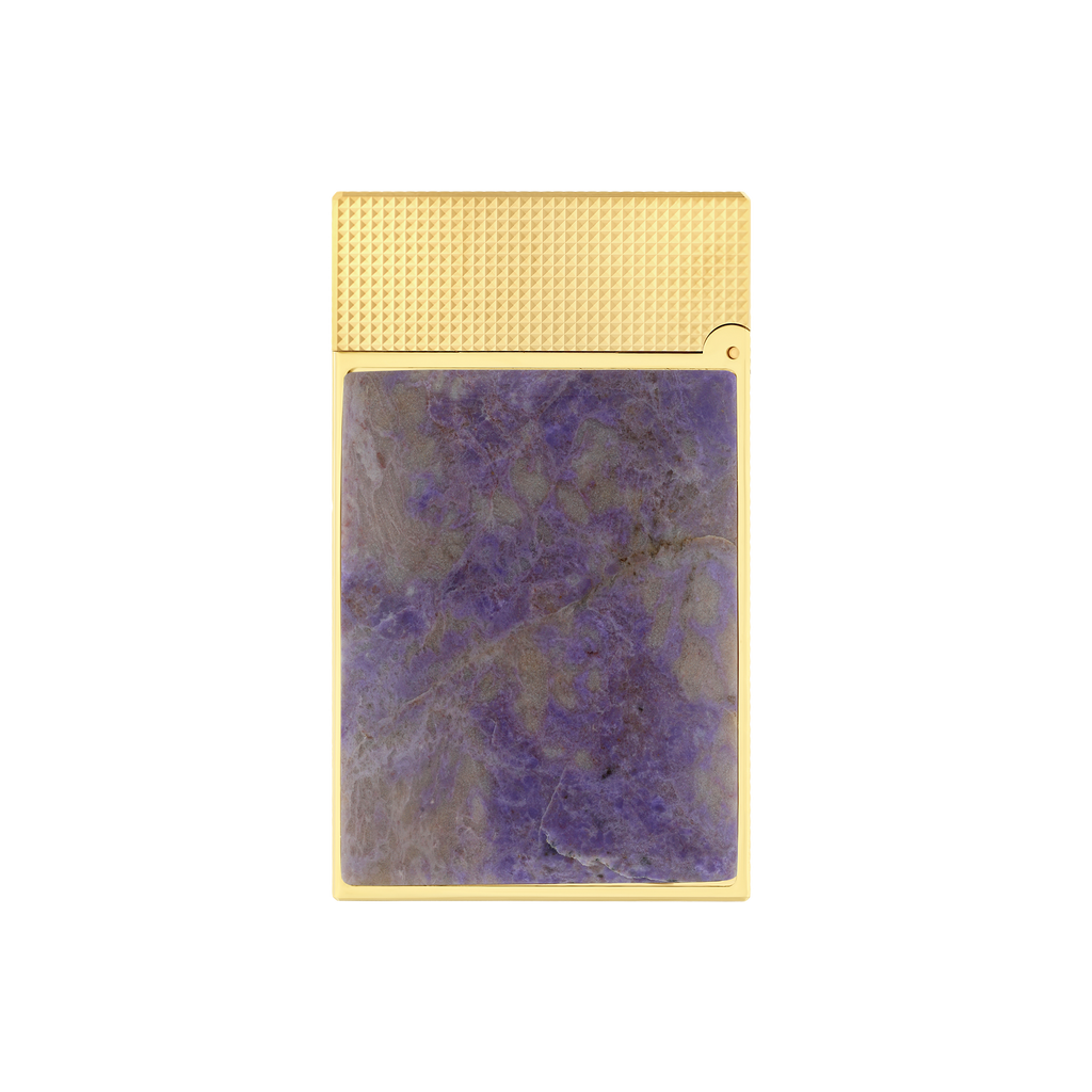 Dupont Line 2 Stone of Fortune Jade Violet Lighter