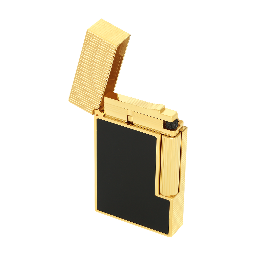 Dupont Line 2 Lighter MicroDiamond head - Black