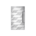 Dupont Le Grand Dupont Guilloche lighter - Silver