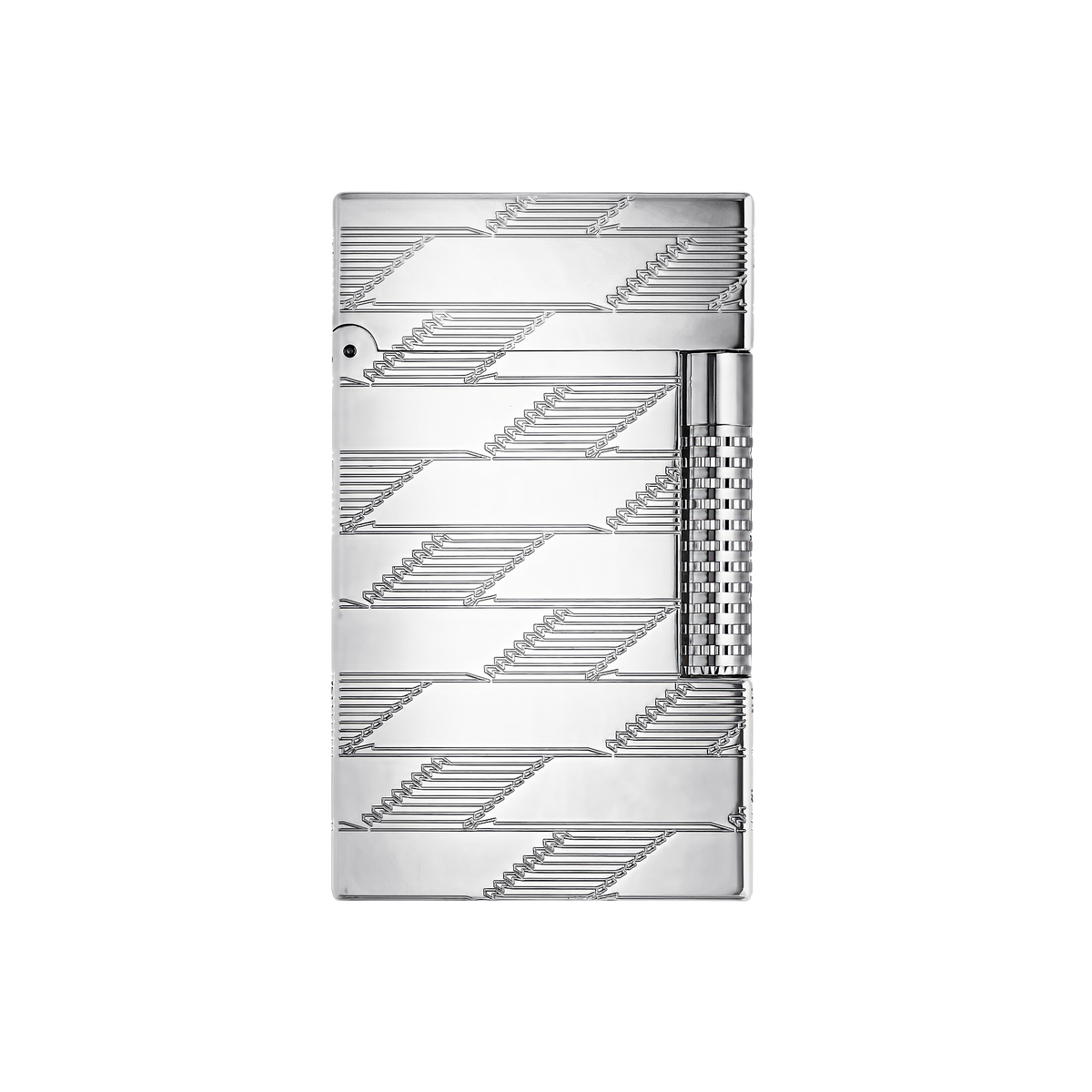 Dupont Le Grand Dupont Guilloche lighter - Silver