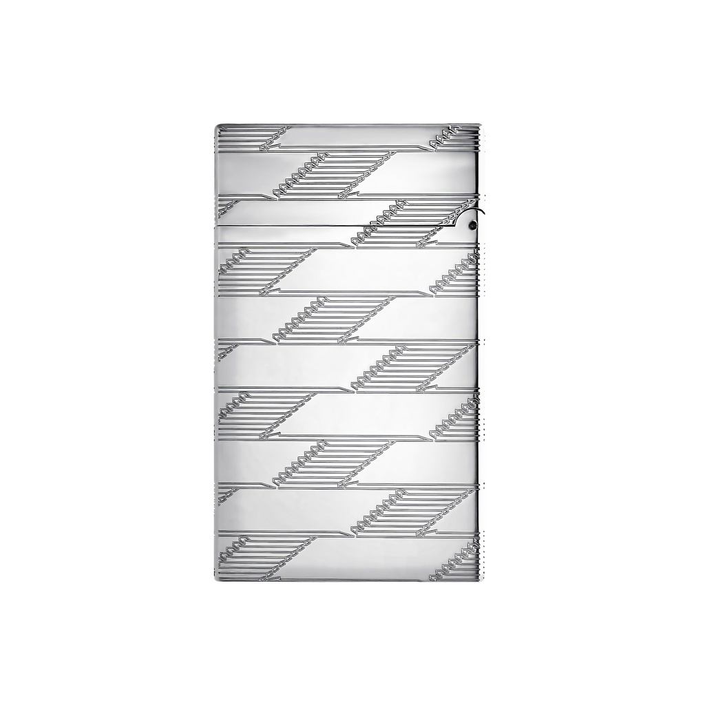 Dupont Le Grand Dupont Guilloche lighter - Silver