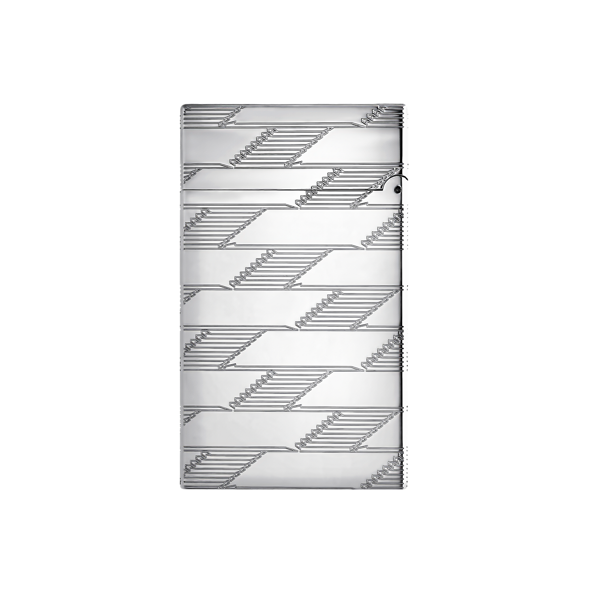 Dupont Le Grand Dupont Guilloche lighter - Silver