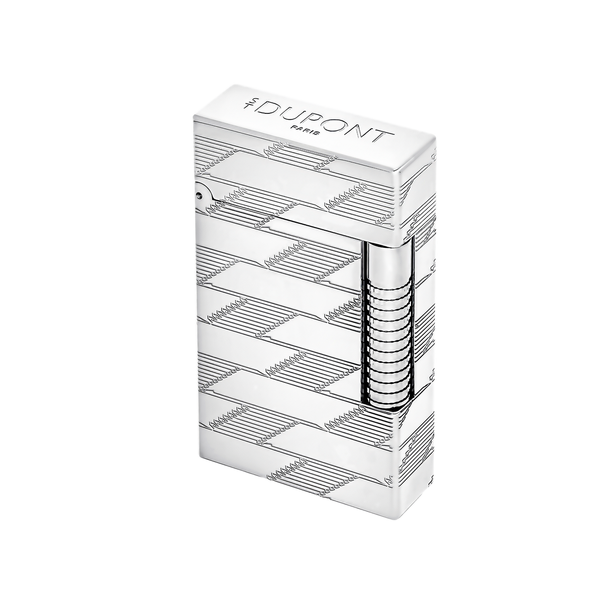 Dupont Le Grand Dupont Guilloche lighter - Silver