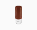 Dupont Leather Cigar Case - Brown